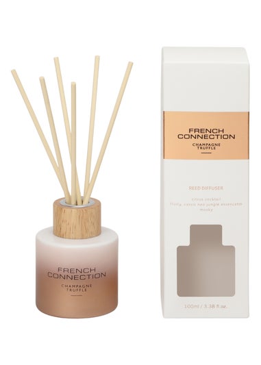 French Connection Reed Diffuser Champagne Truffle Multi 100ML Ombre Design