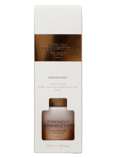 French Connection Reed Diffuser Champagne Truffle Multi 100ML Ombre Design