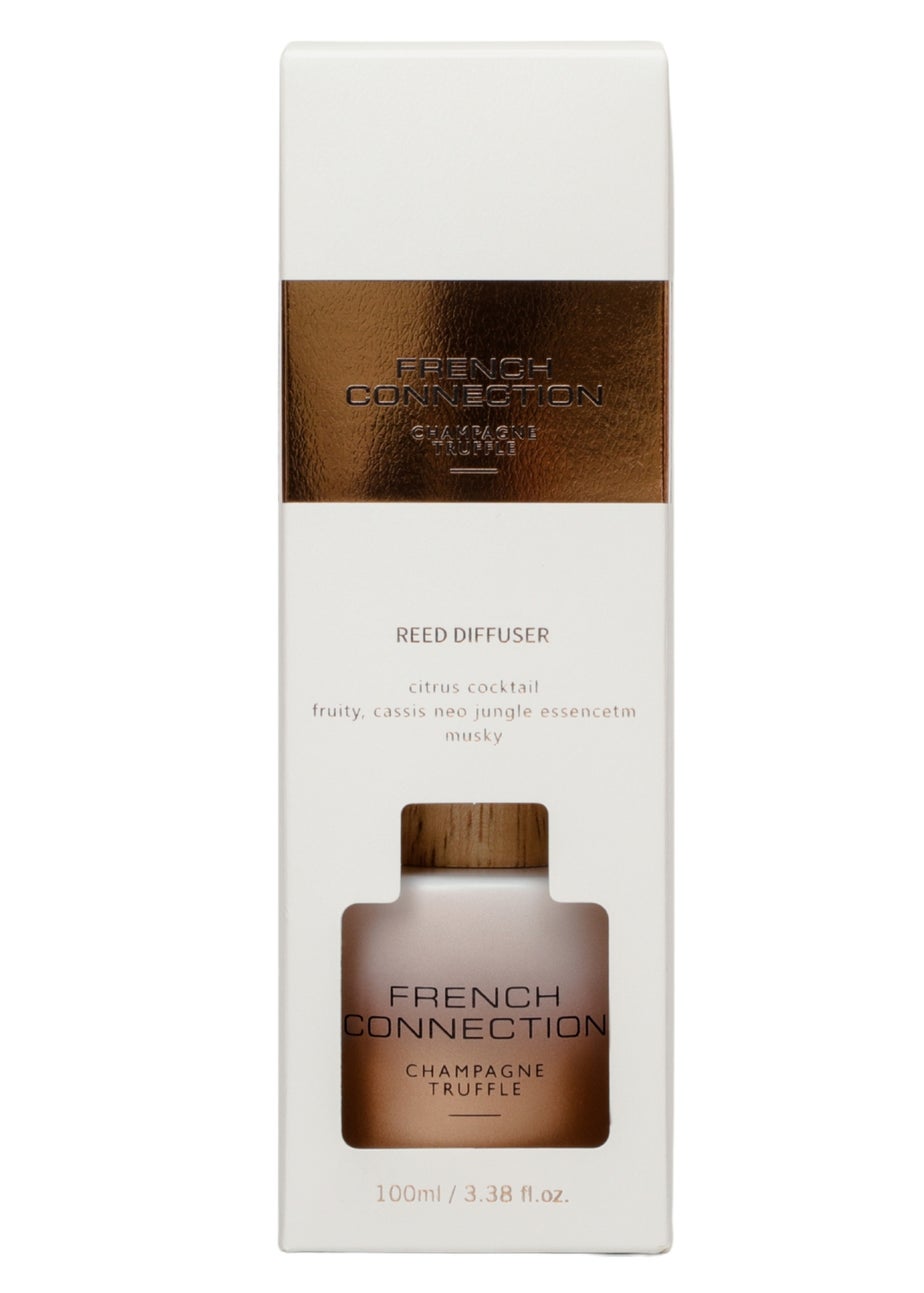 French Connection Reed Diffuser Champagne Truffle Multi 100ML Ombre Design
