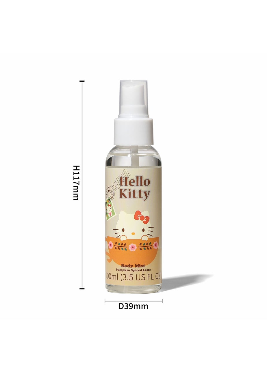 Hello Kitty Pumpkin Spiced Latte Yellow Body Mist 100ml