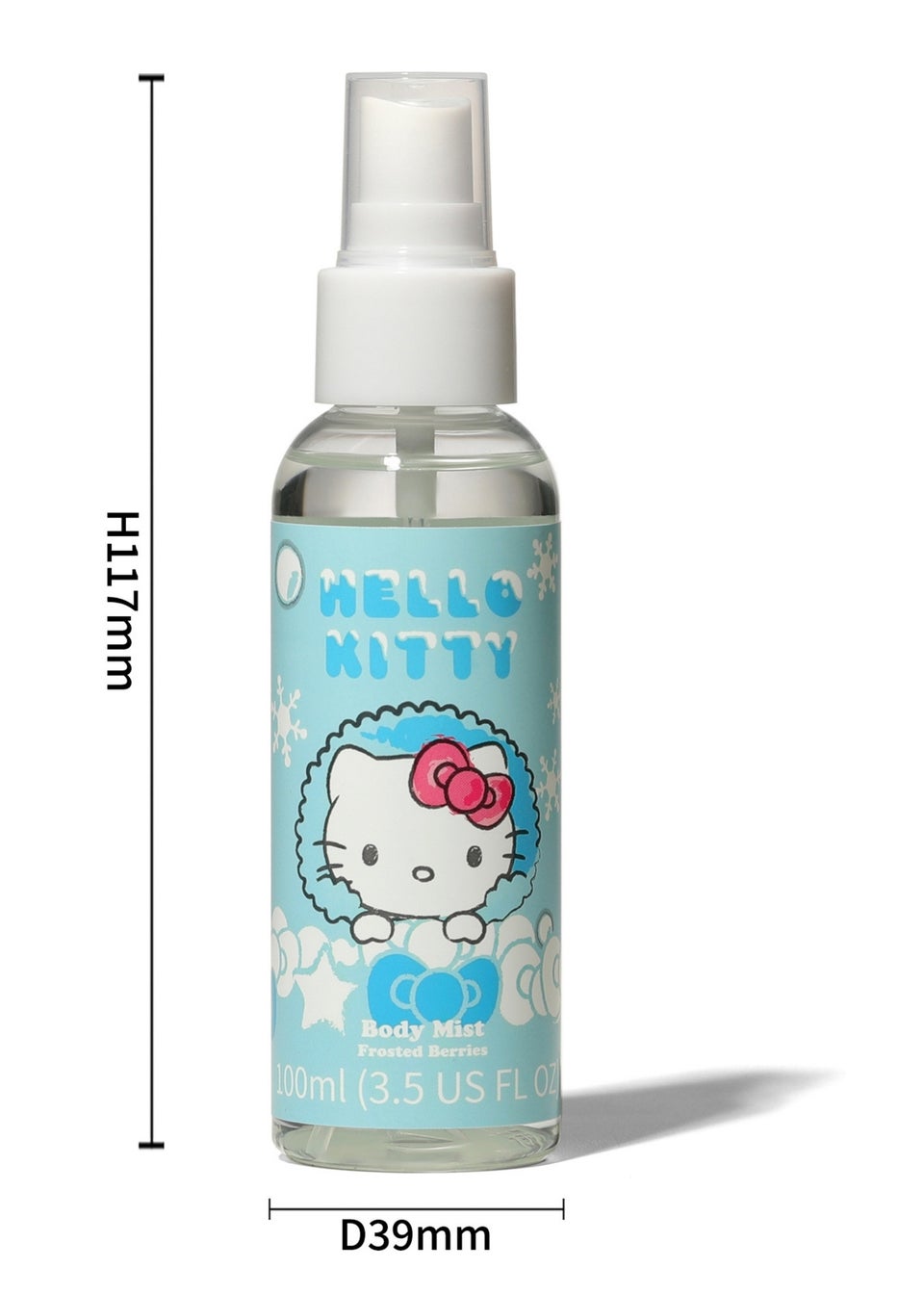 Hello Kitty Frosted Berries Blue Body Mist 100ml