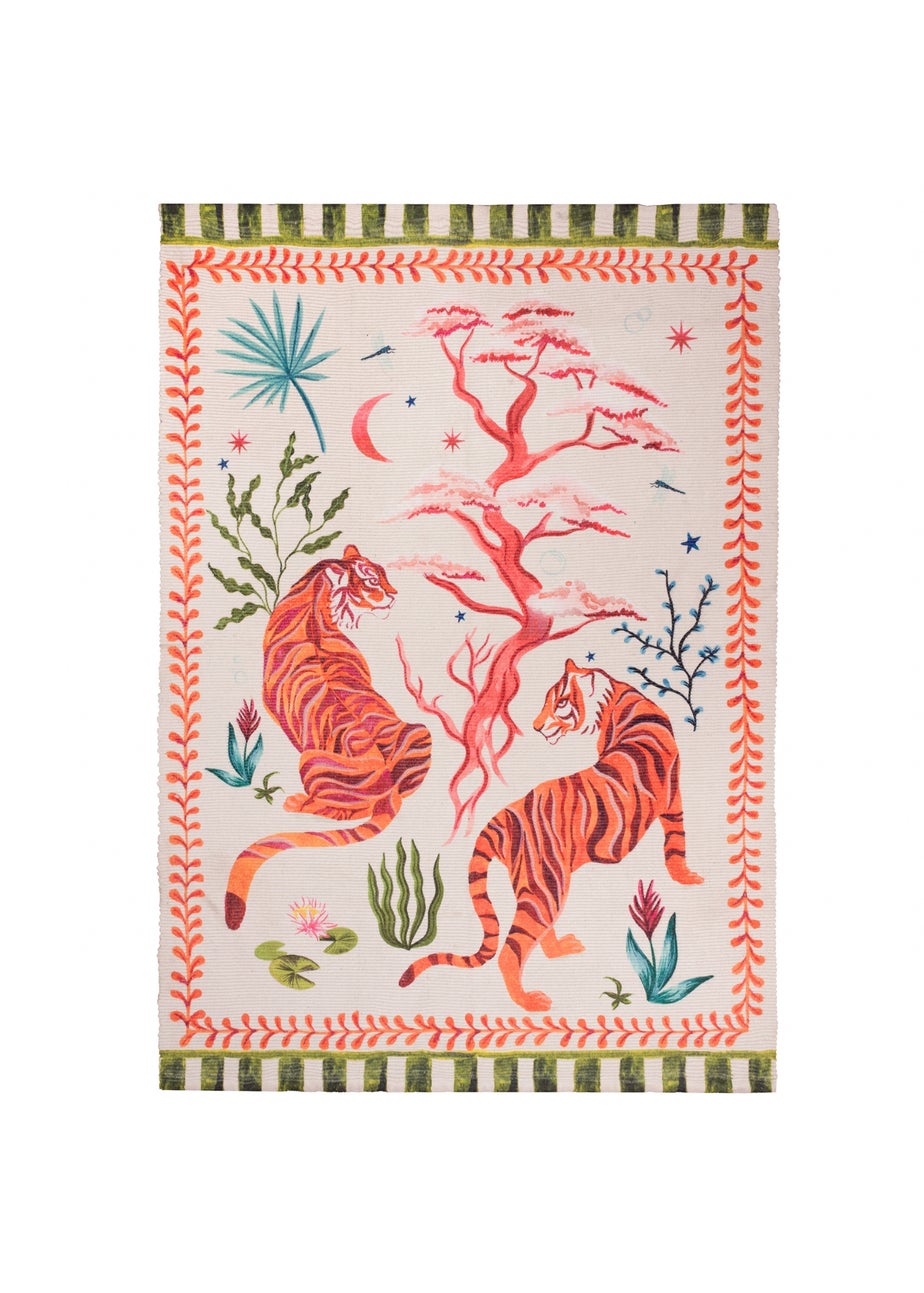 Furn Tiger Dream Multicolour Indoor/Outdoor Rug (120 x 170cm)