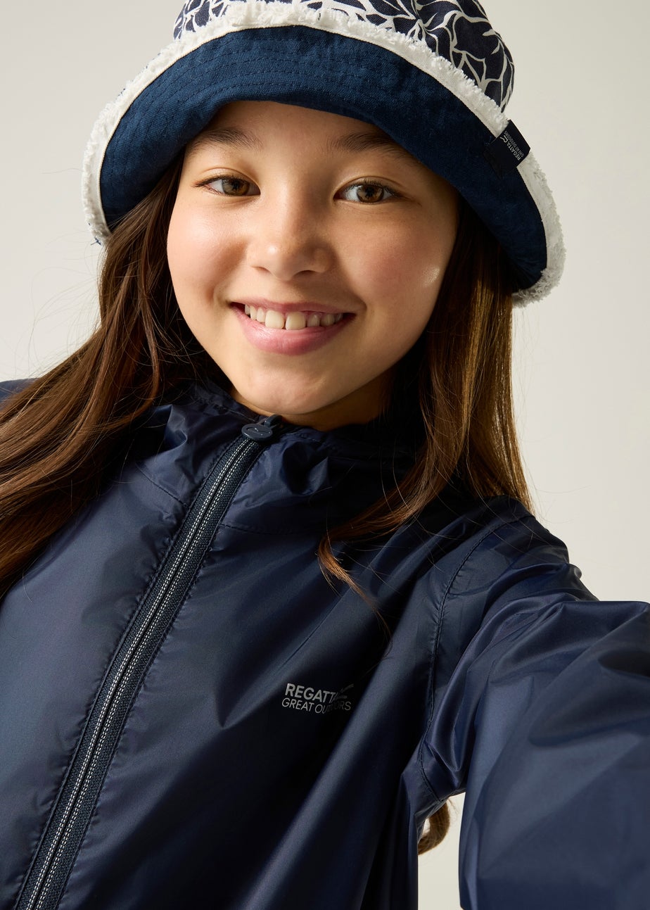 Regatta Navy Lever Waterproof Jacket With Isolite Technology (3-13 Years)