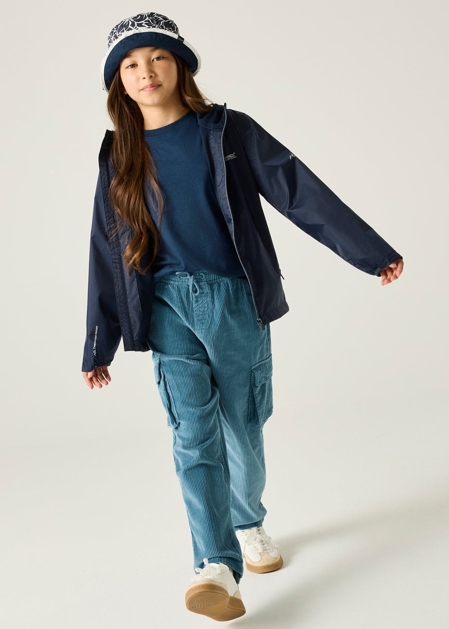 Regatta Navy Lever Waterproof Jacket With Isolite Technology (3-13 Years)