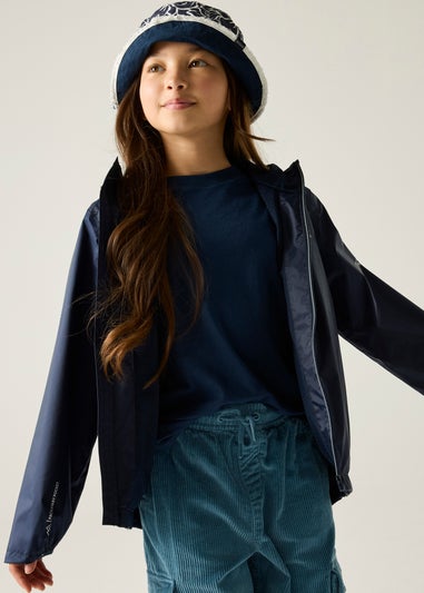 Regatta Navy Lever Waterproof Jacket With Isolite Technology (3-13 Years)