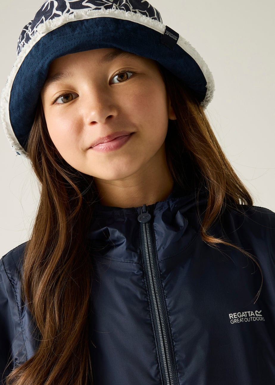 Regatta Navy Lever Waterproof Jacket With Isolite Technology (3-13 Years)