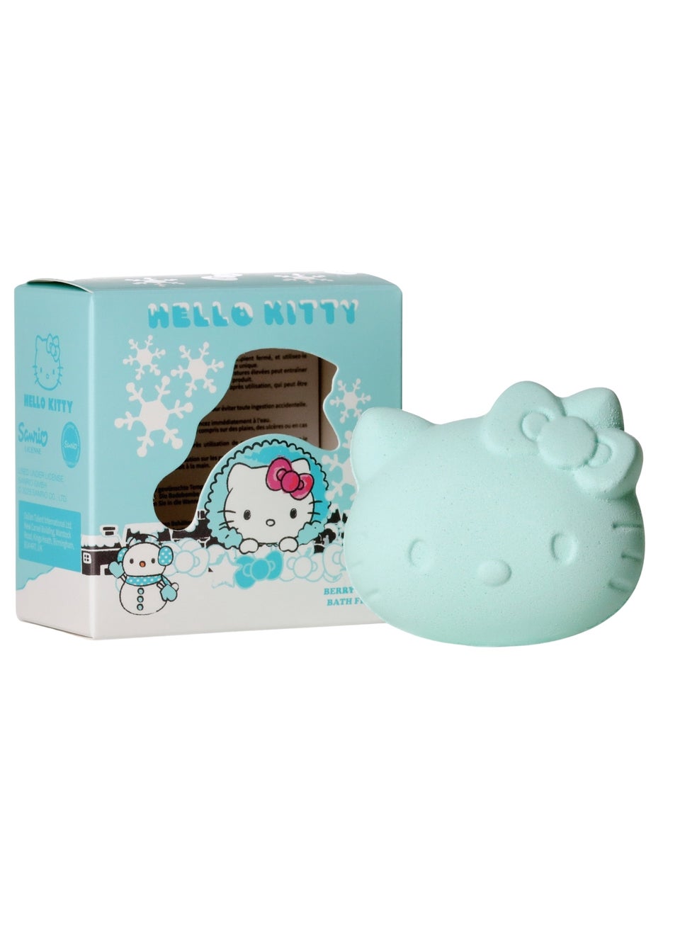 Hello Kitty Berry Triffle Scent Blue Bath Fizzer 150g