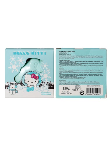 Hello Kitty Berry Triffle Scent Blue Bath Fizzer 150g