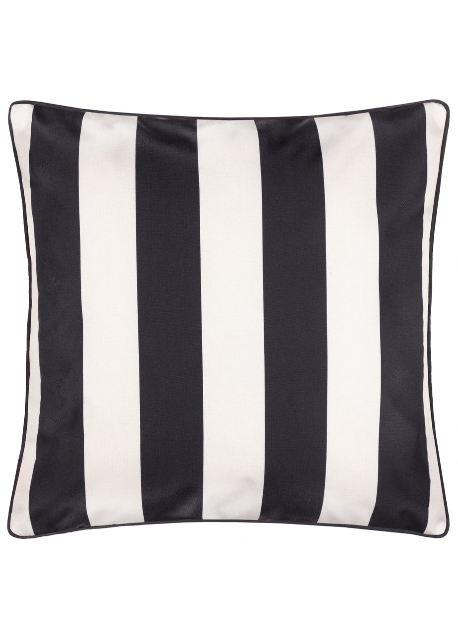Furn Tropical Bloom Black Outdoor Cushion (45 x 45cm)