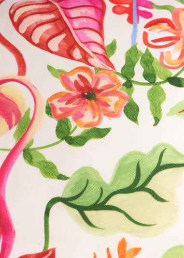 Furn Tropical Bloom Natural Outdoor Cushion (45 x 45cm)