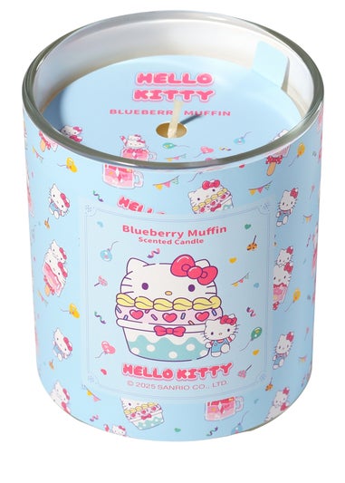 Hello Kitty Blueberry Muffin Scented Blue Candle 213g 1 Wick