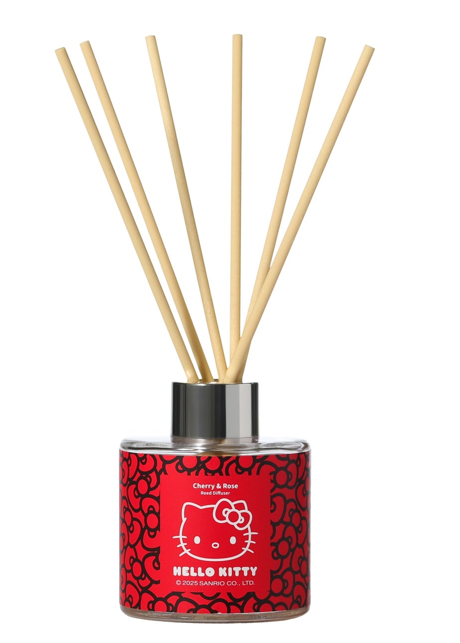 Hello Kitty Cherry & Rose 100ML Red Reed Diffuser