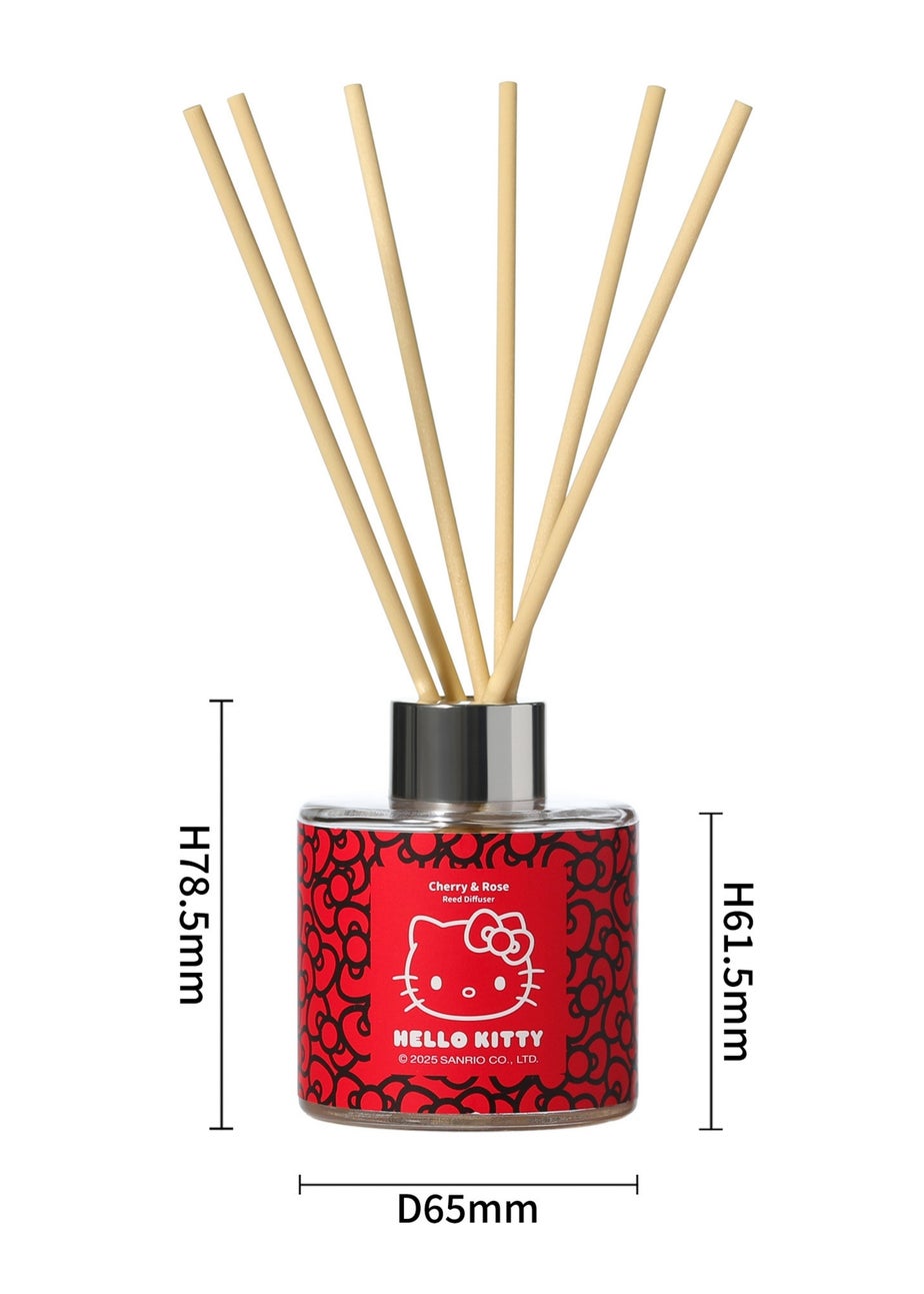 Hello Kitty Cherry & Rose 100ML Red Reed Diffuser