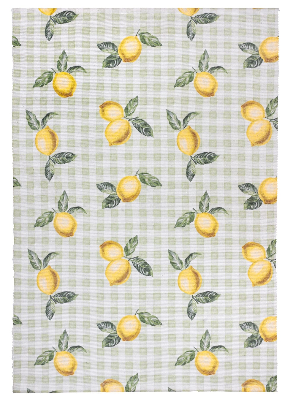 Furn Fruits Lemons Striped Indoor/Outdoor Rug (120 x 170cm)