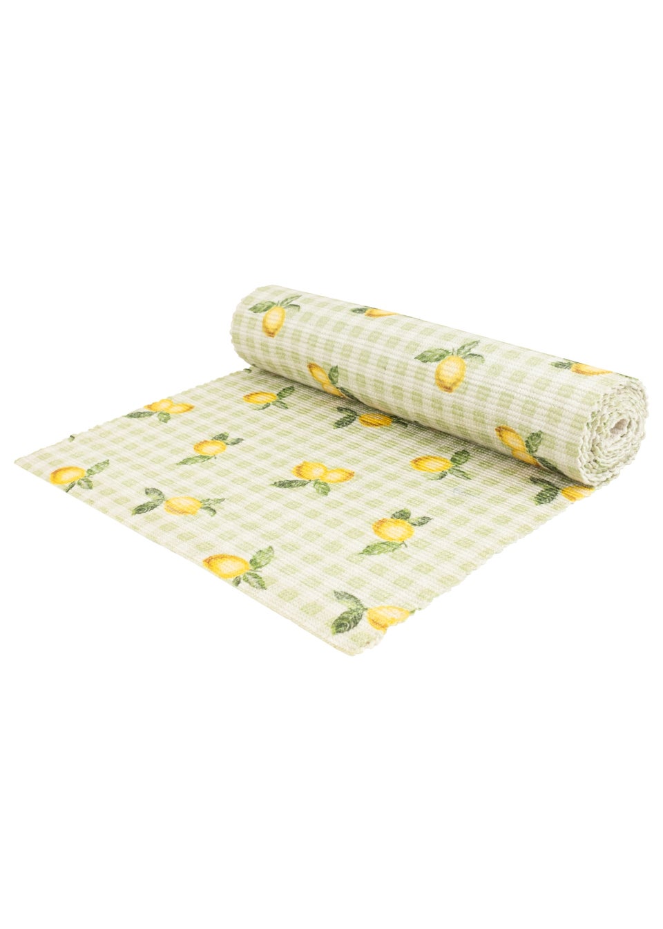 Furn Fruits Lemons Indoor/Outdoor Table Runner (35 x 180cm)