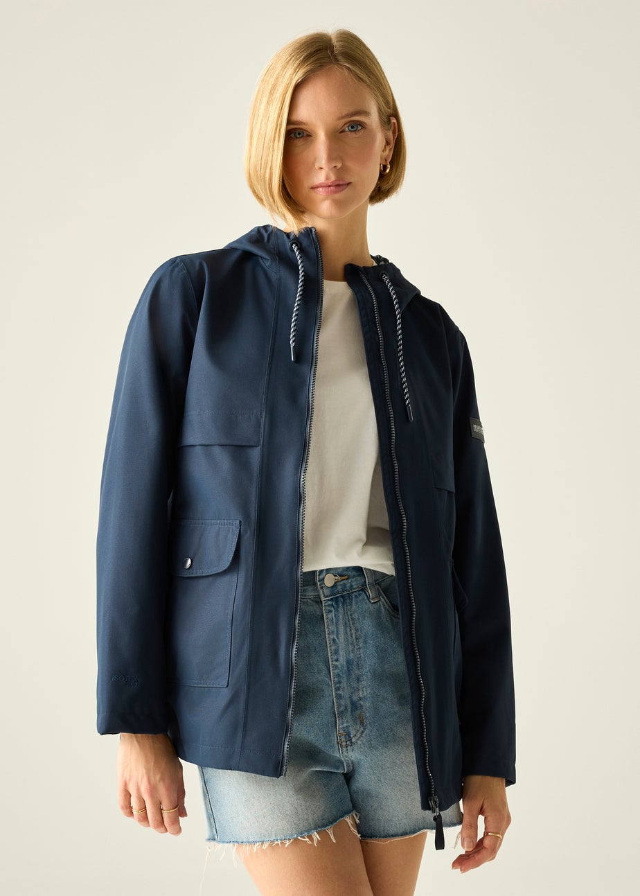 Regatta Navy Floral Paradise  Orlea Waterproof With Isotex Technology Jacket