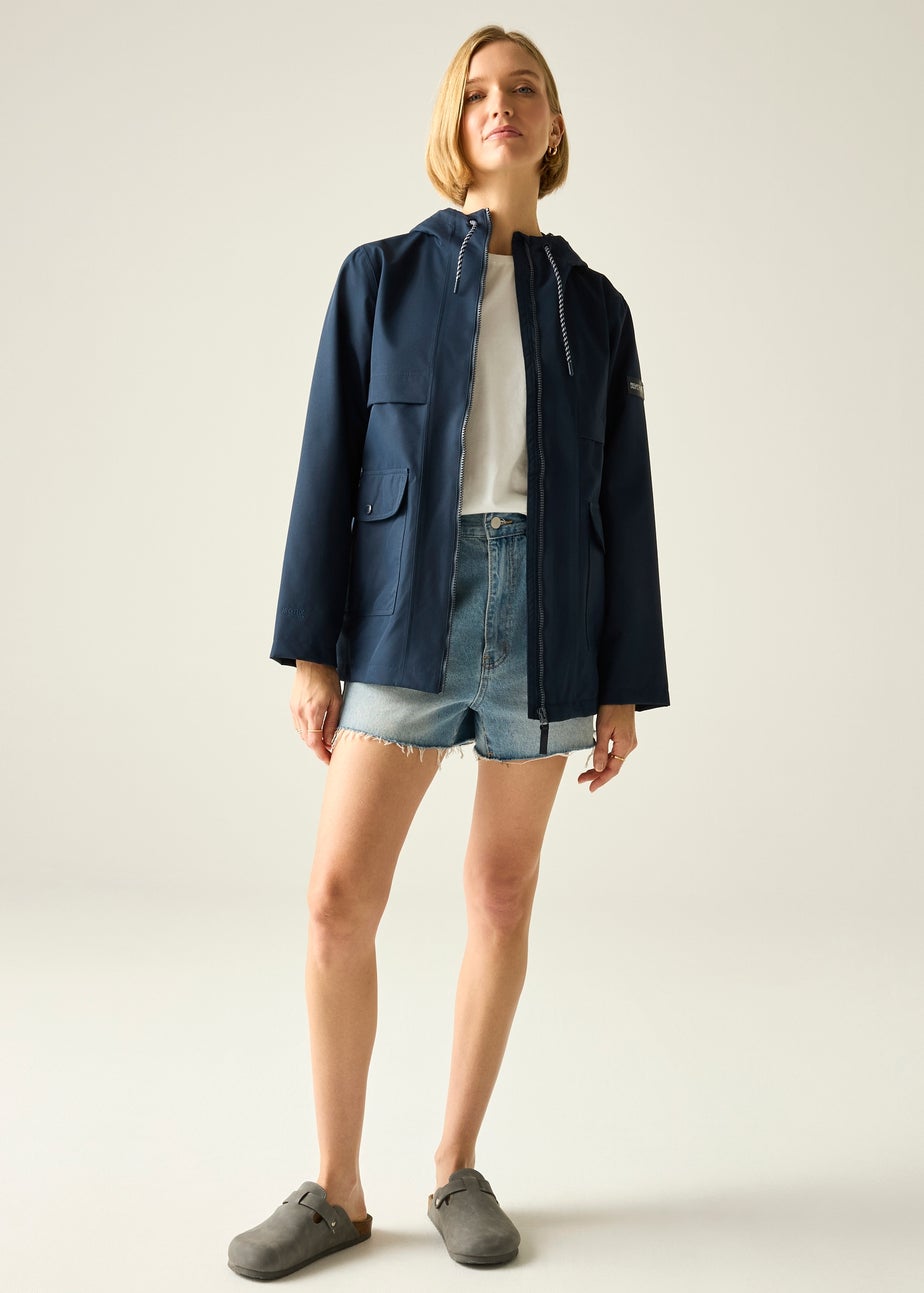 Regatta Navy Floral Paradise  Orlea Waterproof With Isotex Technology Jacket