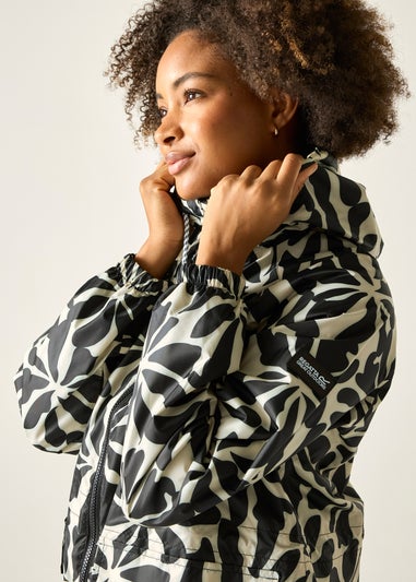 Regatta Abstract Floral Brindel Pack-It Waterproof With Isolite Technology Jacket