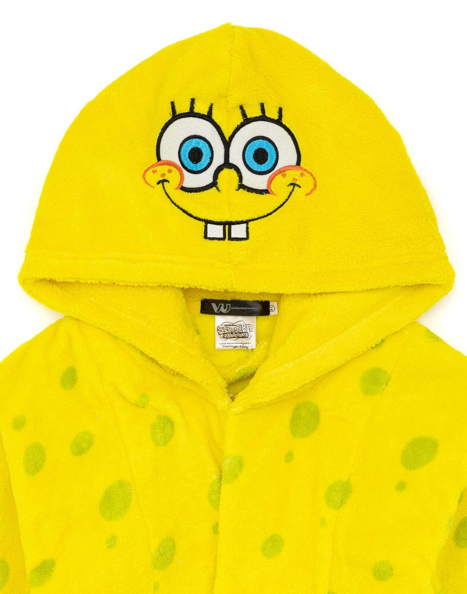 Vanilla Underground SpongeBob SquarePants Kids Unisex Dressing Gown (3-14 yrs)