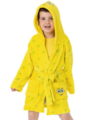 Vanilla Underground SpongeBob SquarePants Kids Unisex Dressing Gown (3-14 yrs)