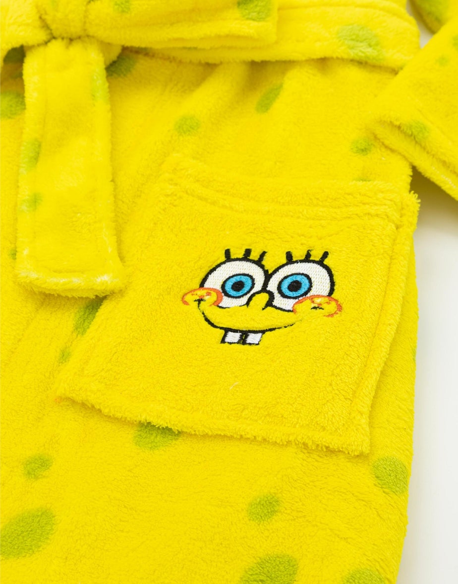 Vanilla Underground SpongeBob SquarePants Kids Unisex Dressing Gown (3-14 yrs)