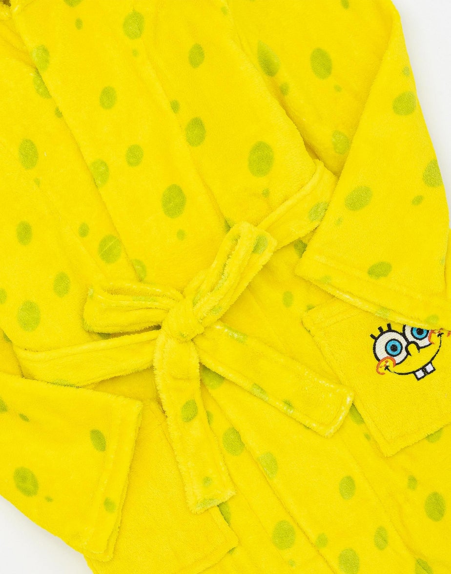 Vanilla Underground SpongeBob SquarePants Kids Unisex Dressing Gown (3-14 yrs)