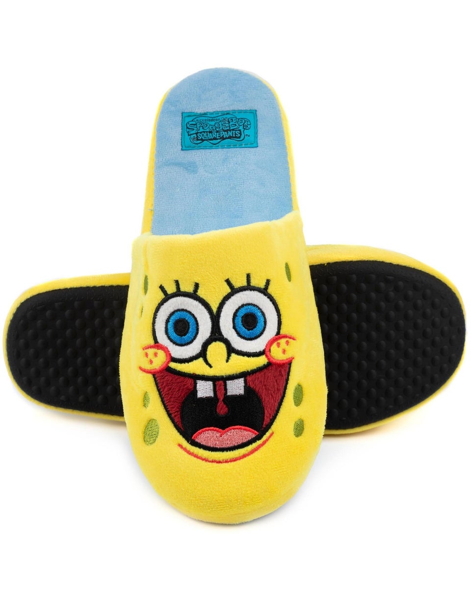 Vanilla Underground SpongeBob SquarePants Mule Slippers