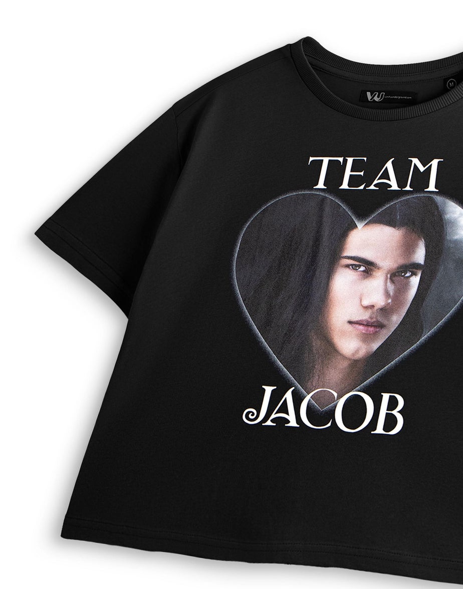 Vanilla Underground Twilight Team Jacob Black Cropped T-Shirt