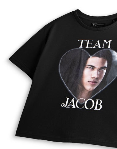 Vanilla Underground Twilight Team Jacob Black Cropped T-Shirt