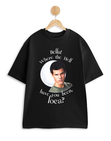 Vanilla Underground Twilight Where Have You Been Loca Black T-Shirt