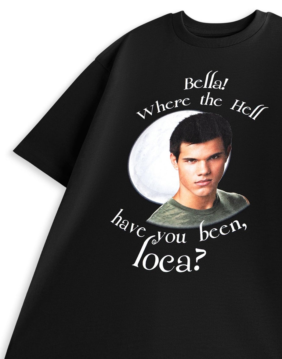 Vanilla Underground Twilight Where Have You Been Loca Black T-Shirt