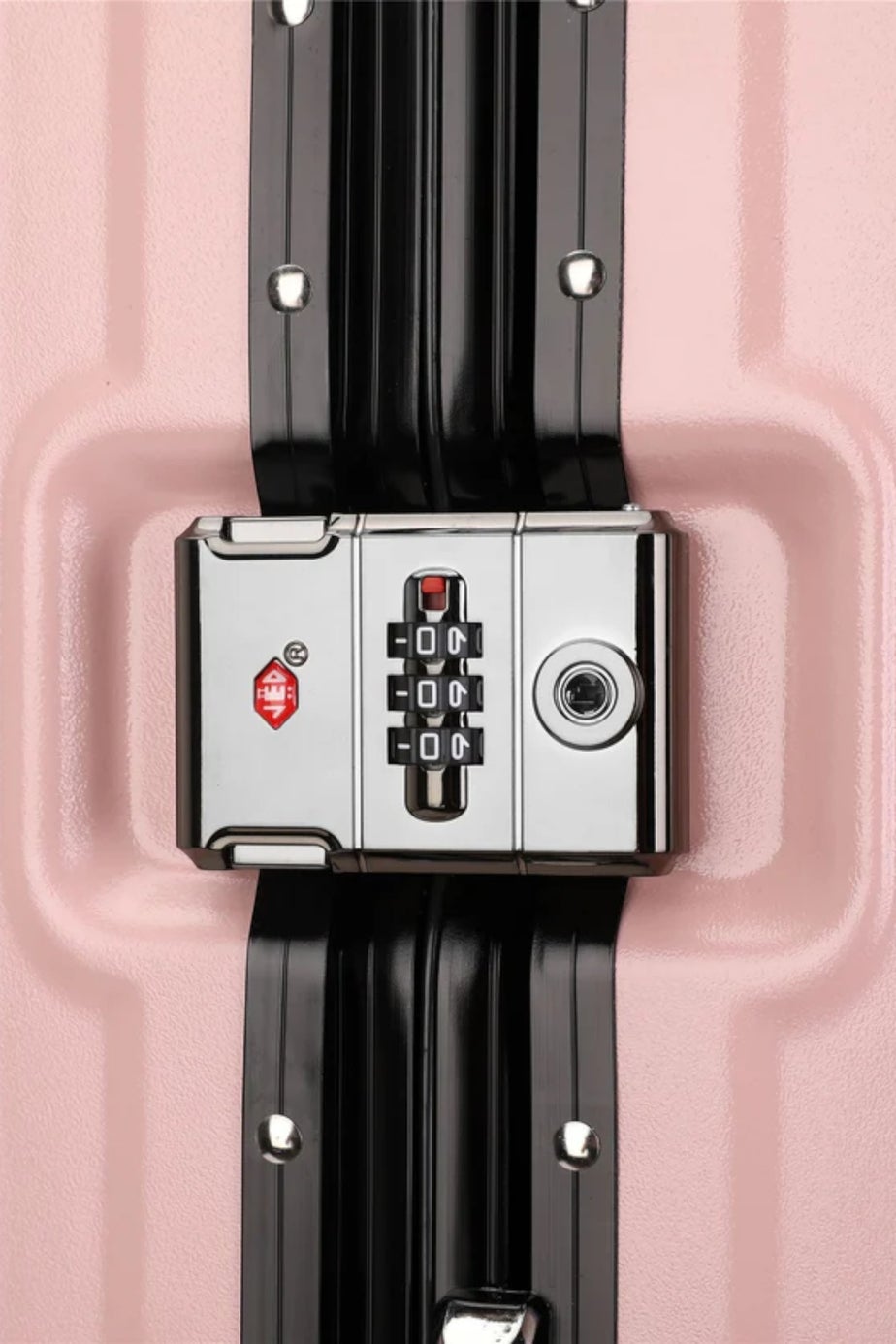 Infinity Luggage Pink Hard Shell Robust TSA Suitcases