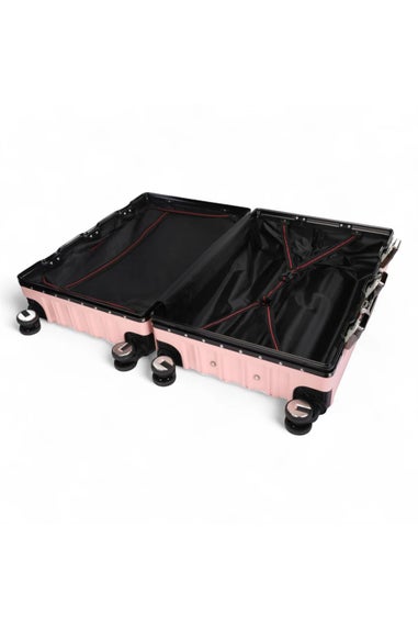 Infinity Luggage Pink Hard Shell Robust TSA Suitcases