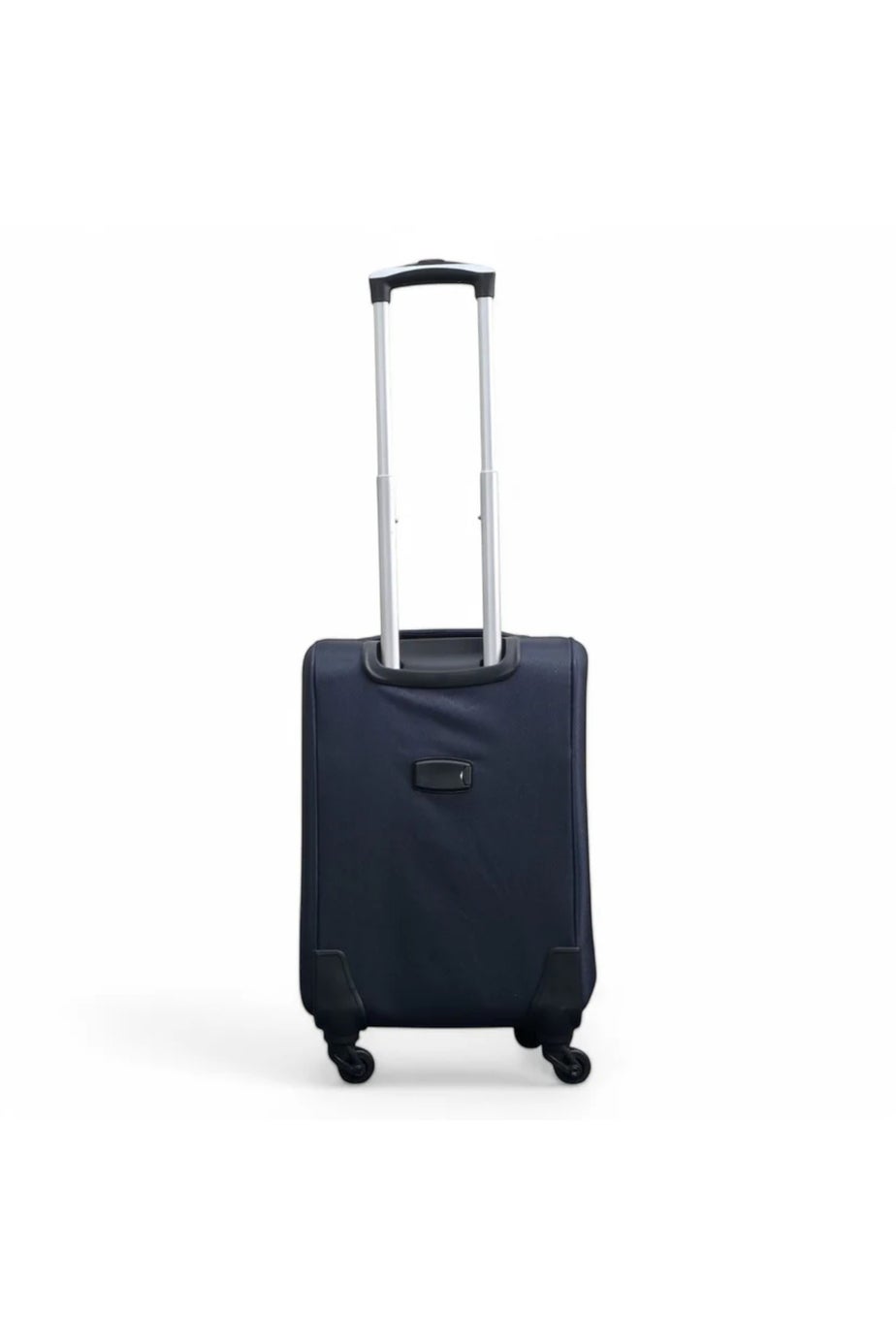 Infinity Luggage Navy Expandable Soft Shell Cabin Suitcase