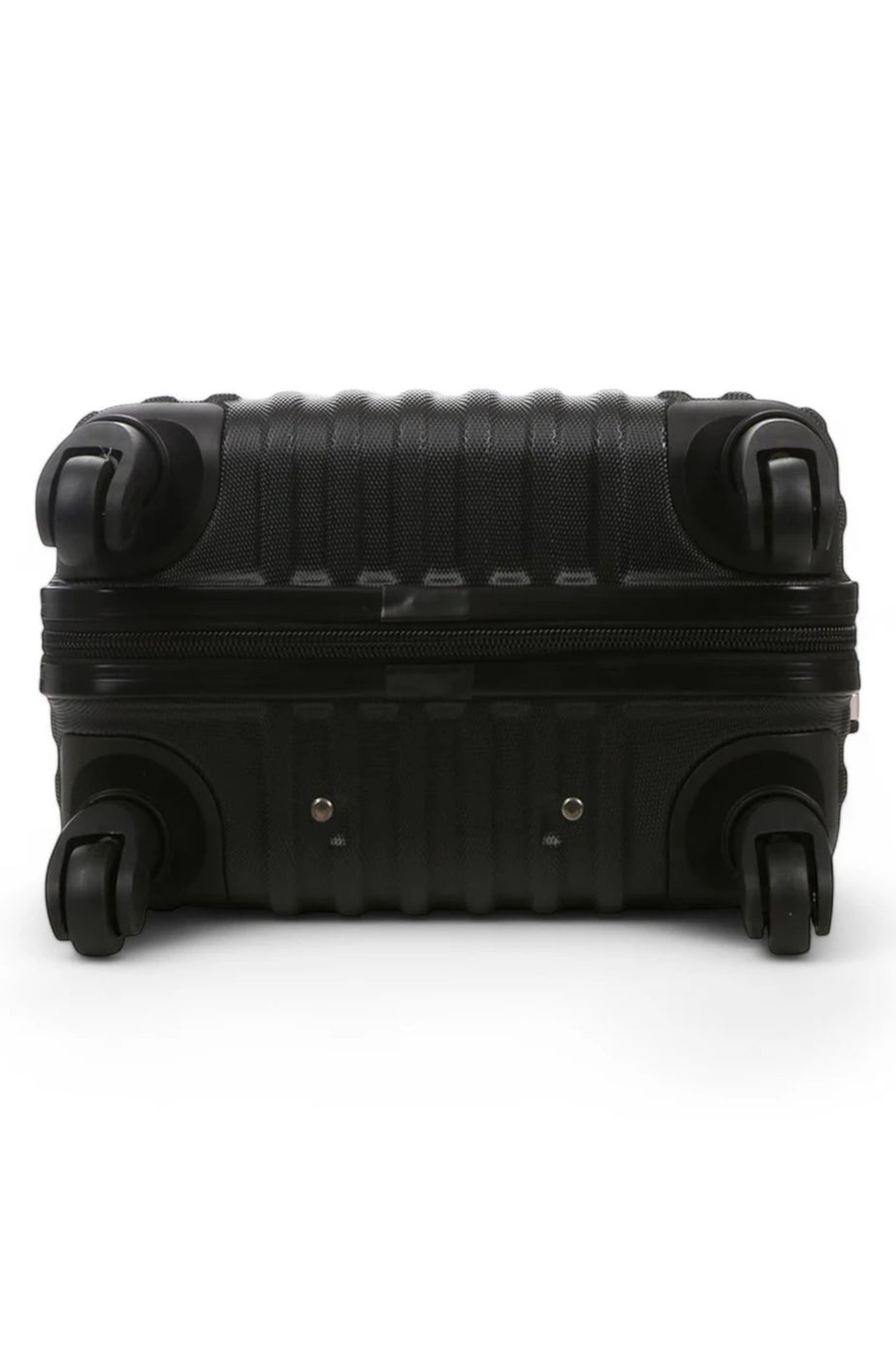 Infinity Luggage Black Hard Shell ABS  Suitcase
