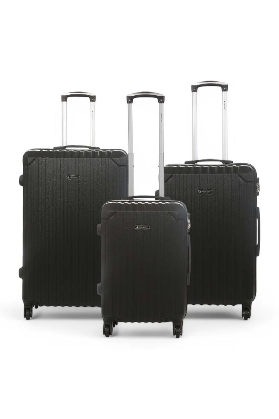 Infinity Luggage Black Hard Shell ABS  Suitcase
