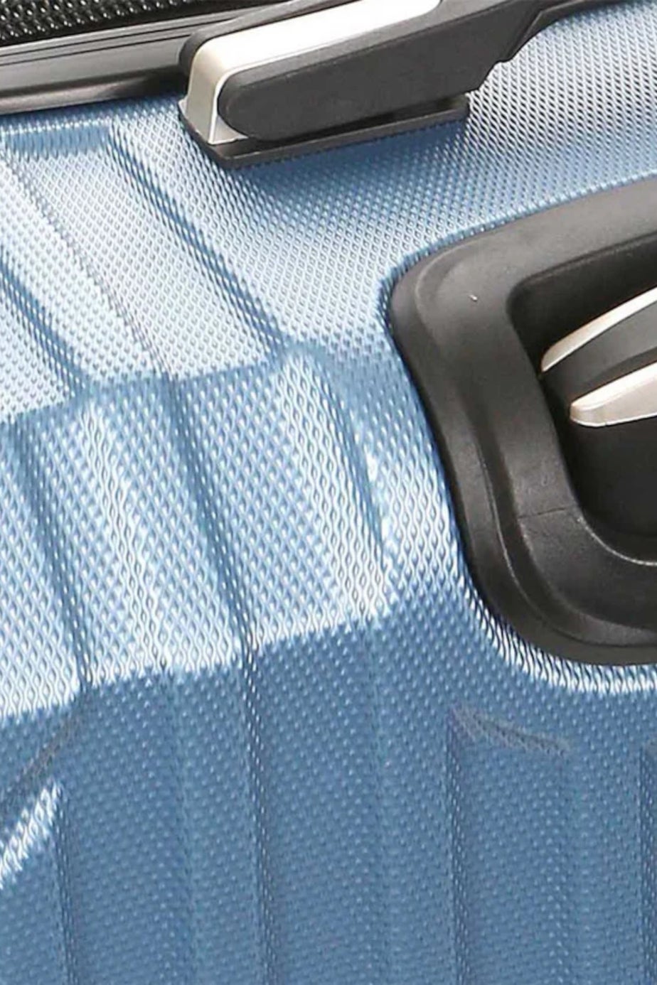 Infinity Luggage Blue Hard Shell ABS Suitcase