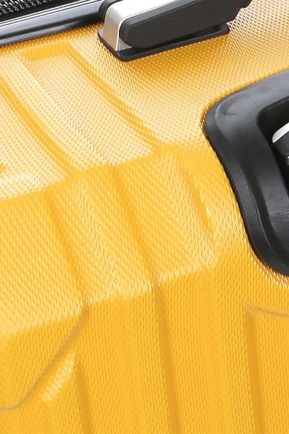 Infinity Luggage Yellow Hard Shell ABS Suitcase