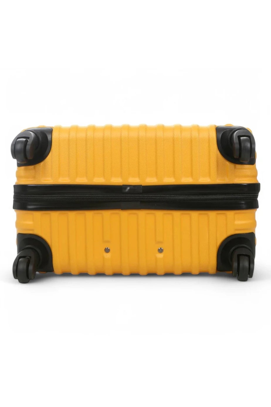 Infinity Luggage Yellow Hard Shell ABS Suitcase