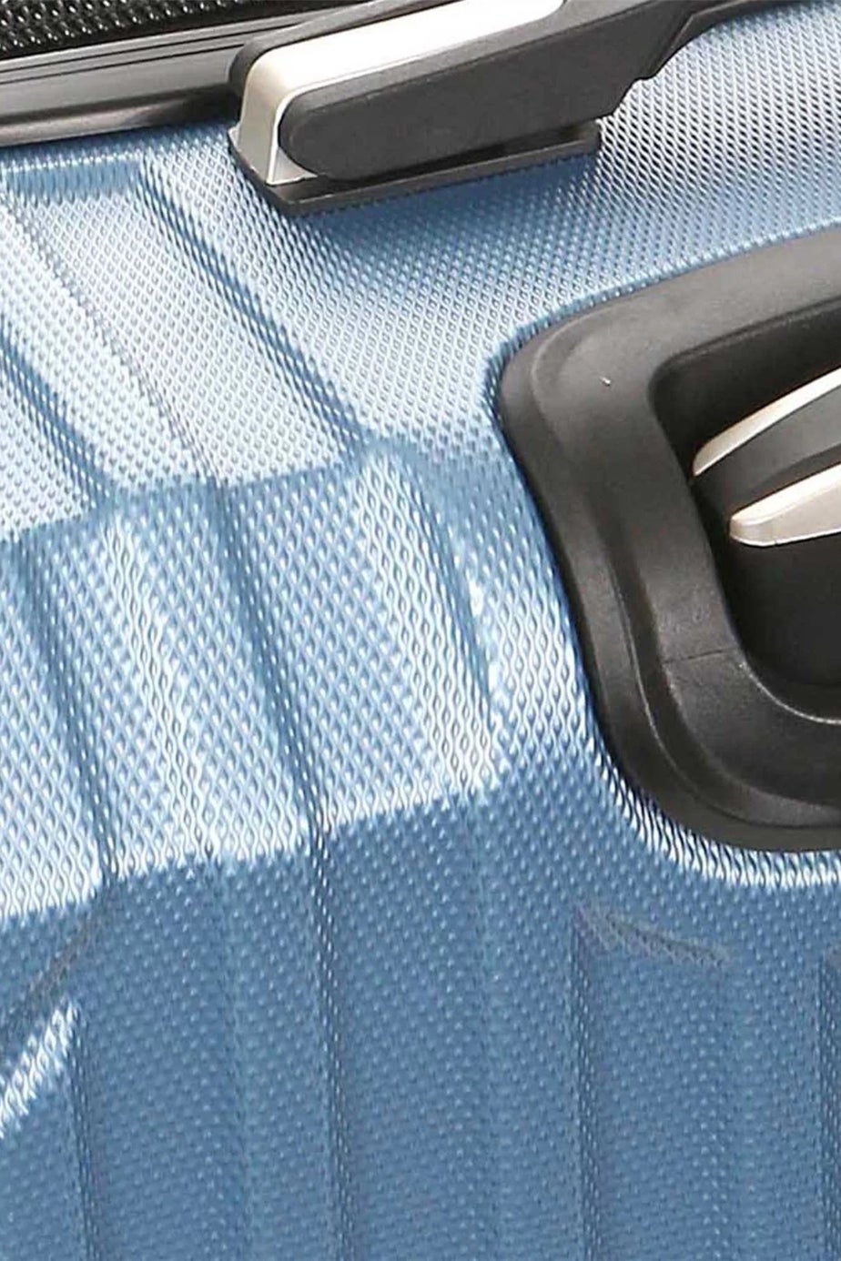 Infinity Luggage Blue Hard Shell ABS Suitcase