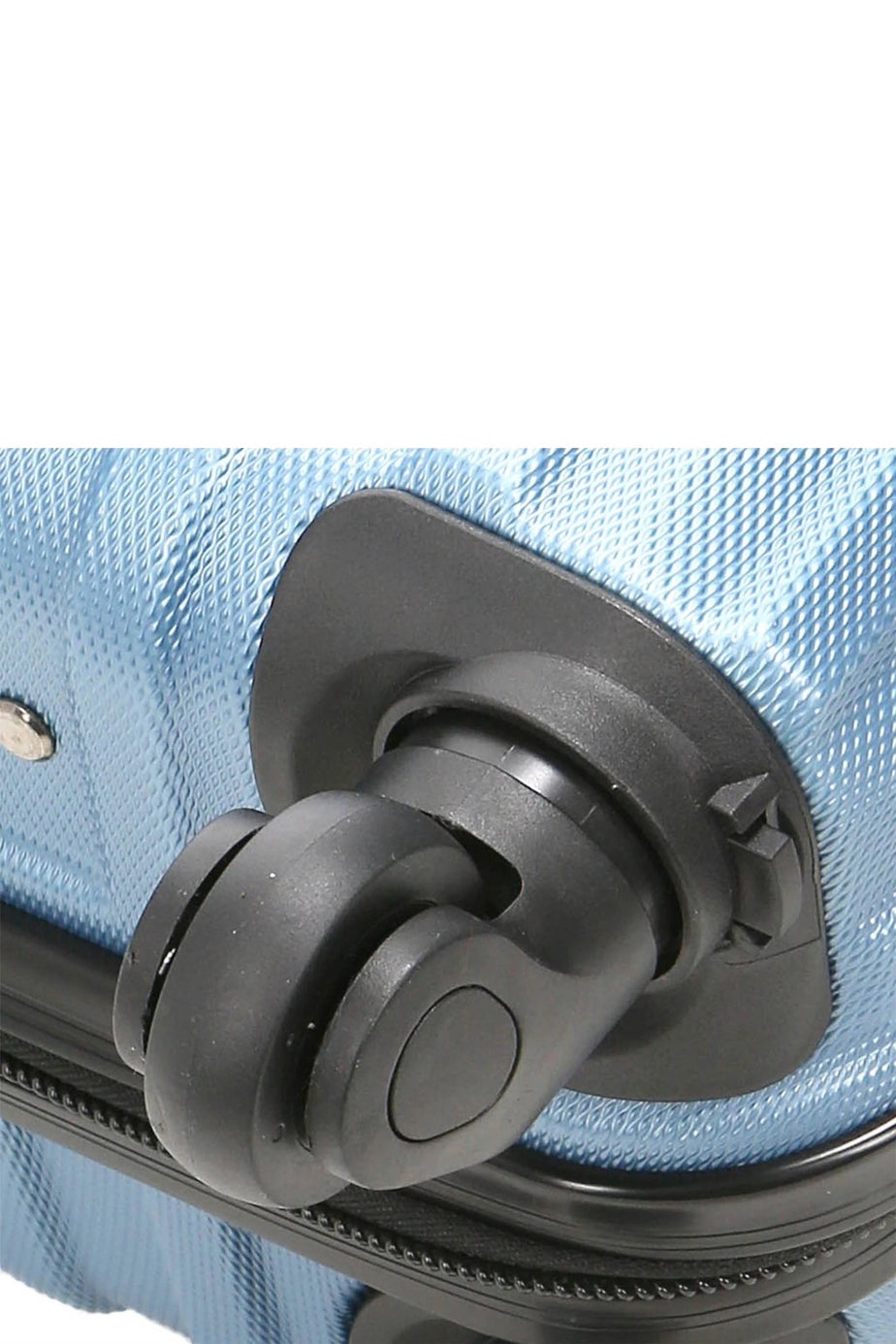 Infinity Luggage Blue Hard Shell ABS Suitcase