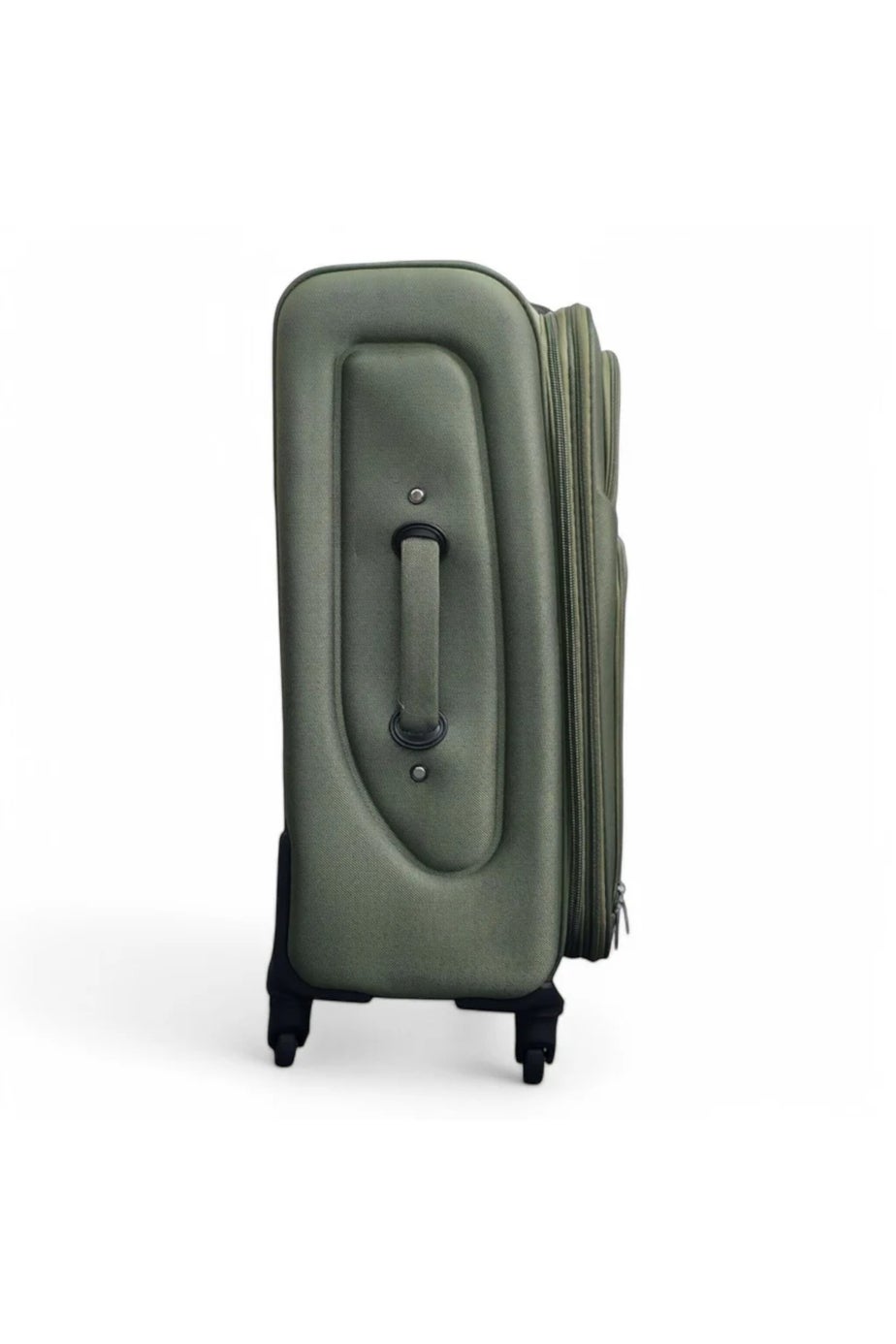 Infinity Luggage Khaki Soft Shell Lightweight  Nylon Suitcase Set