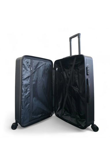 Infinity Luggage Black Hardshell Robust Suitcases