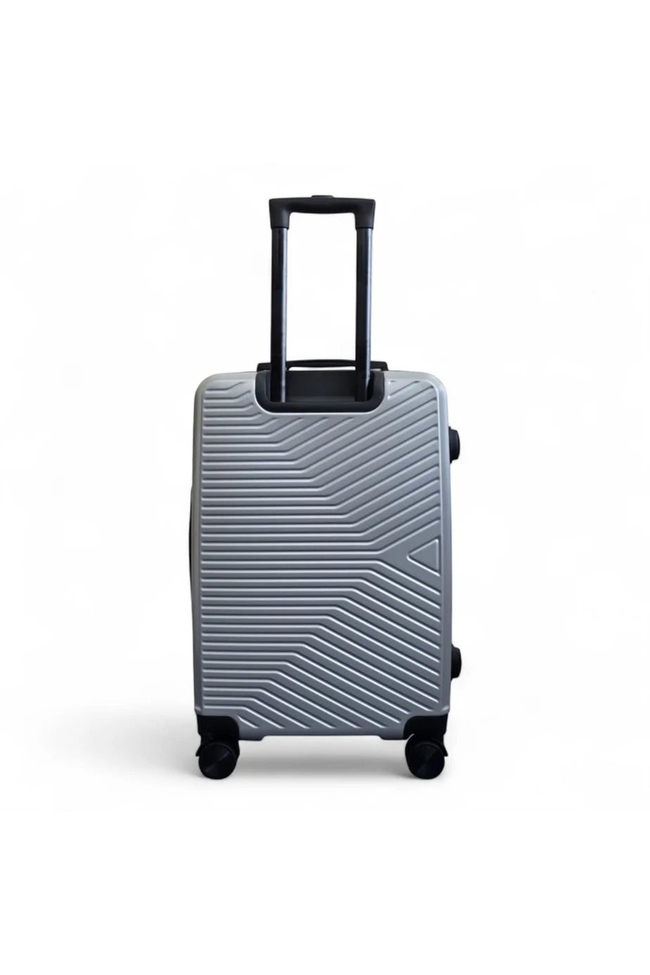 Infinity Luggage Silver Hardshell Robust Suitcases