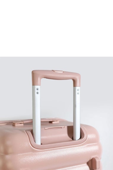 Infinity Luggage Pink Hard Shell Cabin TSA Secure