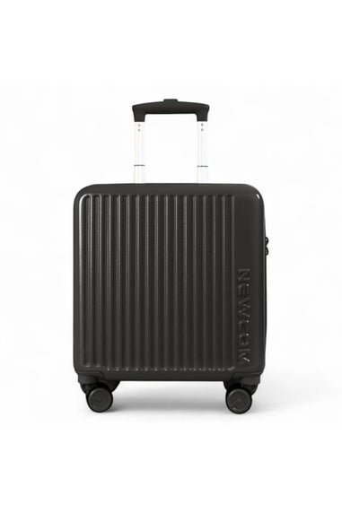 Infinity Luggage Black Hard Shell Cabin TSA Secure TSA Secure