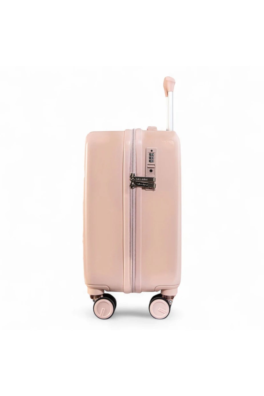 Infinity Luggage Pink Hard Shell Cabin TSA Secure