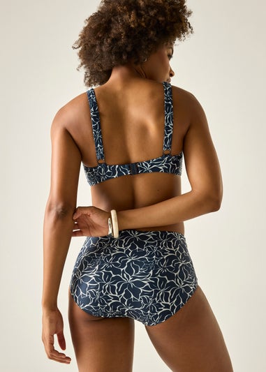 Regatta Navy Floral Loria Bikini Top