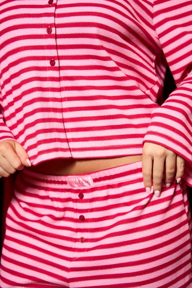 JimJam Red Stripe PJ Set