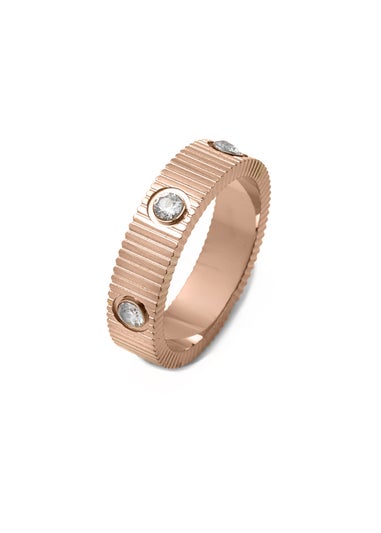 Say It With Rose Gold Love Ring - Small